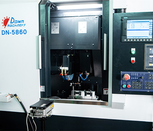 Système d’interféromètre laser XL-80 utilisé pour vérifier la précision dynamique des machines-outils de Dawn Machinery